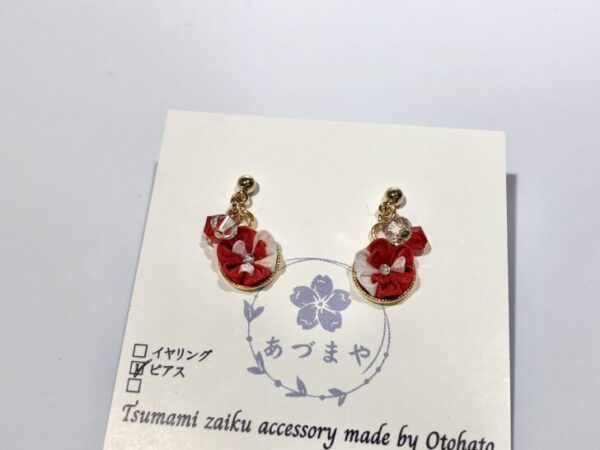 oto 6 一粒つまみ -きらり- ピアス