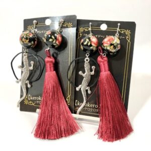 ker 53 トカゲと和薔微(黒)