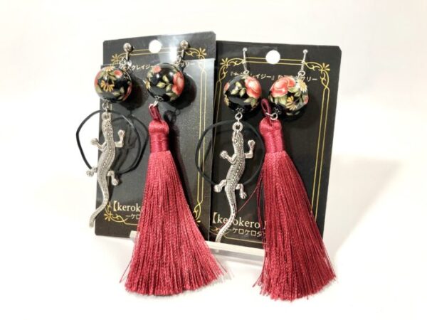 ker 53 トカゲと和薔微(黒)