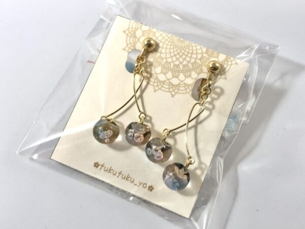 fky 17 海のしずくイヤリング