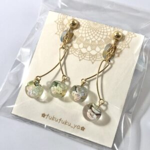 fky 13 水のしずくイヤリング