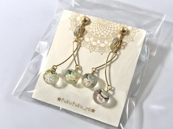fky 13 水のしずくイヤリング