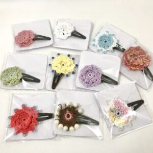 tef 1 お花のヘアピン