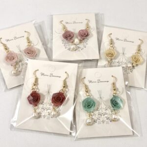 fky 29 薔薇のピアス(イヤリング)