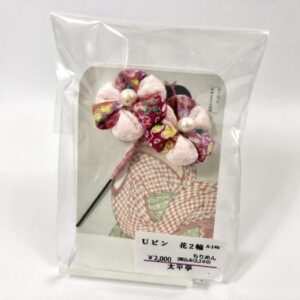 tai 146 Uピン 花二輪