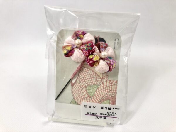 tai 146 Uピン 花二輪