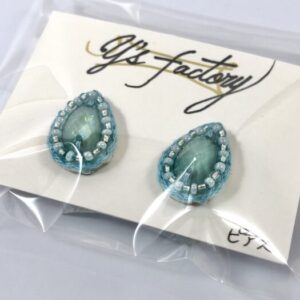 ysf 1-2 刺繍しずくピアス