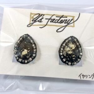 ysf 1-6 刺繍しずくイヤリング
