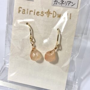 fai 63 カーネリアン ドロップ/ピアス