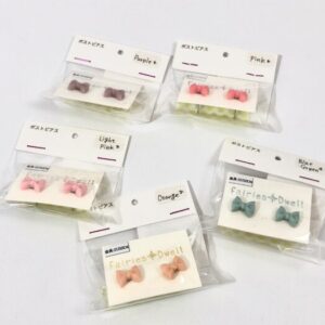 fai 73 リボンのポストピアス