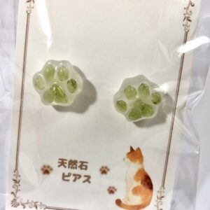 ssk 91 天然石ピアス(ペリドット)