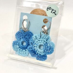 aoz 39 あさがおようなお花(ピアス)