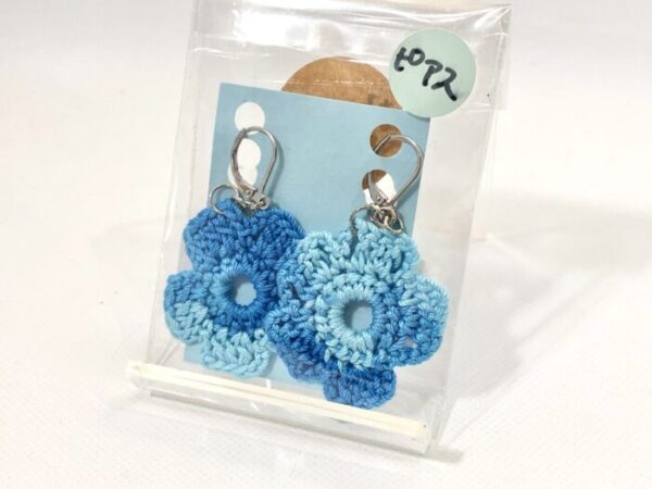 aoz 39 あさがおようなお花(ピアス)