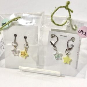 aoz 35 星形(ピアス)と(イヤリング)