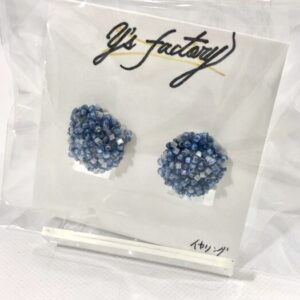 ysf 30-5 刺繍つぶつぶビーズ イヤリング