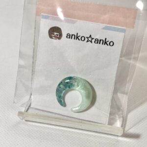 ako 49 お花グリーン イヤーカフ