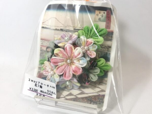 tai 169 2wayブローチ 花七輪