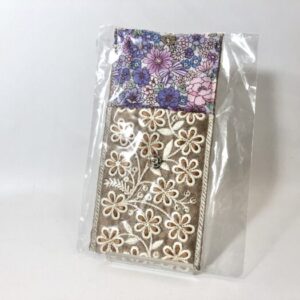 cho 10-3 インド刺繍リボンのポーチ