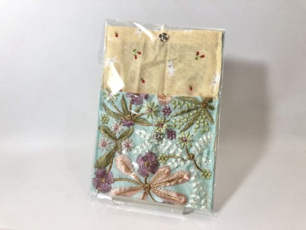 cho 10-4 インド刺繍リボンのポーチ