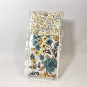 cho 10-1 インド刺繍リボンのポーチ