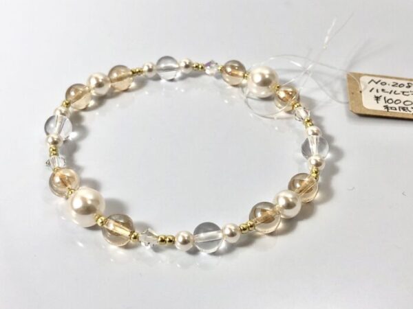 waf 208 パールビーズブレスレット