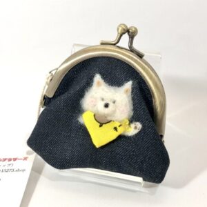 cba 6 白柴のがま口