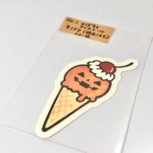 coq 1 かぼちゃアイスシール
