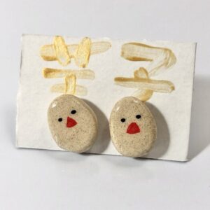 imk 9 文鳥ピアス