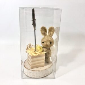 per 53 あみぐるみのメモスタンド(Little Rabbit)