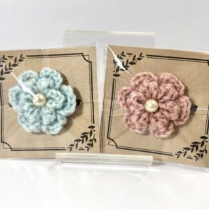 sno 10 ヘアゴム(もこもこのお花)