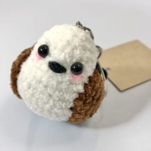 sno 9 小鳥のあみぐるみキーホルダー