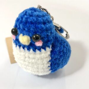 sno 7 小鳥のあみぐるみキーホルダー