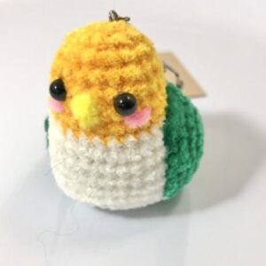 sno 6 小鳥のあみぐるみキーホルダー