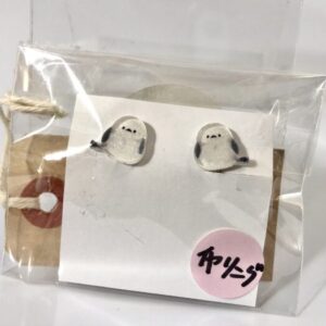 aoz 57 シマエナガ(とり)イヤリング