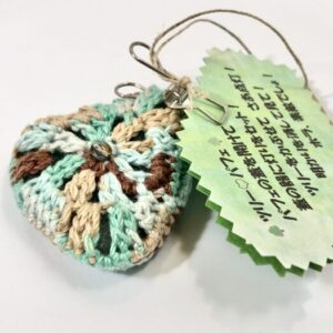 rmk 14 メッセージクリップ花(石ぐるみ)