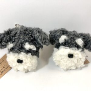 ami 13 わんちゃんkawaiiキーホルダー シュナウザー