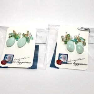 kmn 34 翠石の鈴なり耳飾り