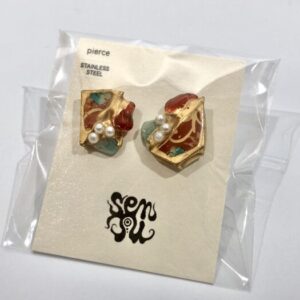 sen 18 有田焼金継ぎピアス