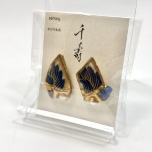 sen 23 有田焼 金継ぎイヤリング