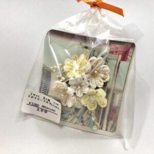 tai 228 2way 花6輪下がりビーズ付き