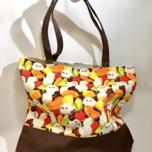 rio 11 A4たてよこバッグ 白玉あんみつ黒蜜〜シマエナガ団子〜