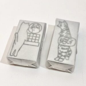 oki 9 猫だけど、今日も働いてる。単品はんこ