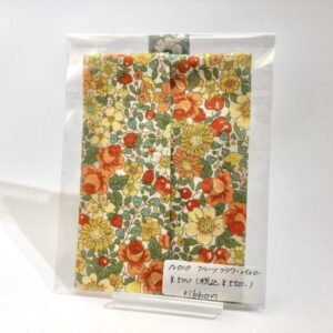 rib 10 フルーツフラワー × イエロー