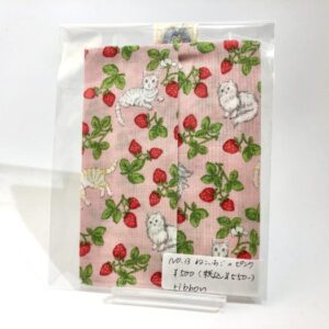 rib 13 ねこいちご × ピンク