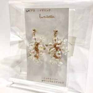 lun 1 クリアビーズ&フラワー