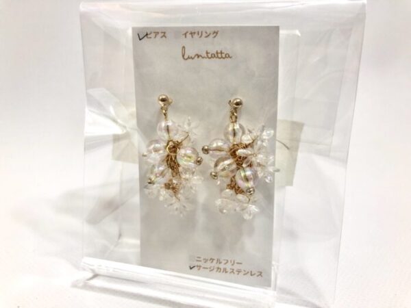 lun 1 クリアビーズ&フラワー