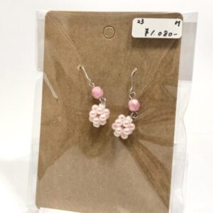 mlg 23 さくら色パールのブーケピアス