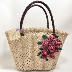 irn 10 ばら咲くギャザーかごBag