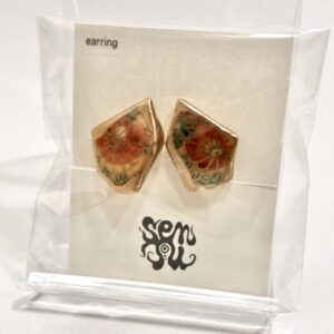 sen 38 九谷焼イヤリング