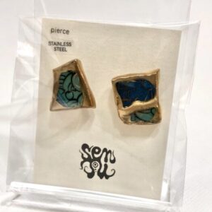 sen 28 有田焼金継ぎピアス